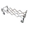 3 Tier Side Load Roller Rack with 27" Trays