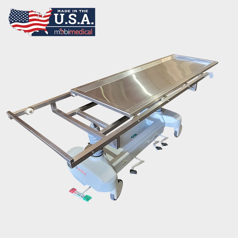 2 Tier Side Load Roller Rack with 30" Trays