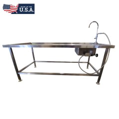 Autopsy Table with Sink