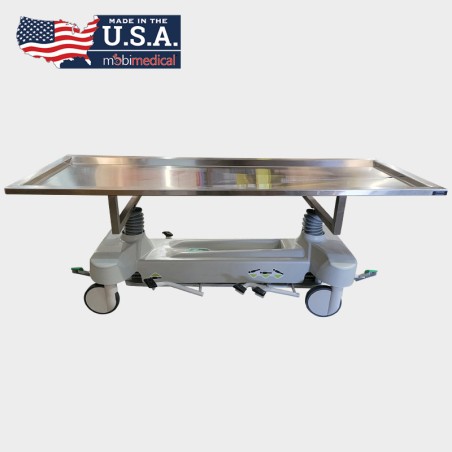 Hydraulic Autopsy Trolley with Fixed Top