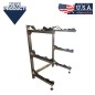 Stainless Steel Cantilever Rack with Belts