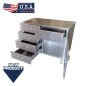 Stainless Steel Rolling Cabinet