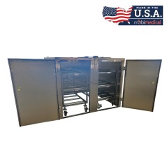 2 Door - 6 Body Mortuary Cooler