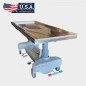 Hydraulic Embalming/Operating Table with Marine Edge