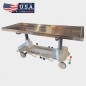 Hydraulic Embalming/Operating Table with Marine Edge