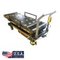 MOBI Crematory Battery Powered Scissor Lift