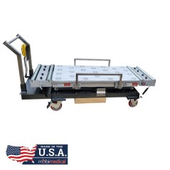 Lightweight Hybrid Morgue Scissor Lift