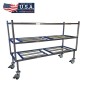 3 Tier MOBI Side Loading Mortuary Roller Rack