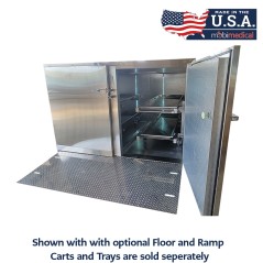 2 Door - 4 Body Mortuary Cooler