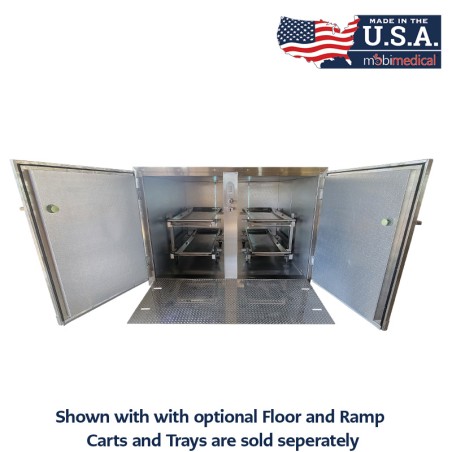 4 Body Mortuary Cooler - 2 Door