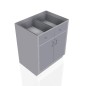 30" Stainless Steel Base Cabinet: 2 Medium Drawers, 2 Doors 30" Stainless Steel Base Cabinet: 2 Medium Drawers, 2 Doors