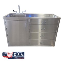 Exam / Operating Veterinarian Table with Sink