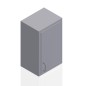 18" Stainless Steel Wall Cabinet: 30" Tall Single Door - Left 18" Stainless Steel Wall Cabinet: 30" Tall Single Door - Left
