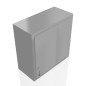 32" Stainless Steel Wall Cabinet: 30" Tall Dead Corner Door Left