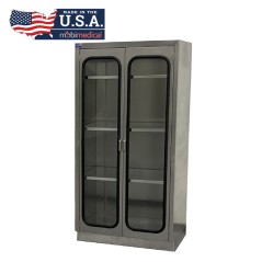 MOBI Tall Wall Cabinet with Glass