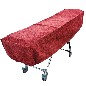Burgundy Cot Cover