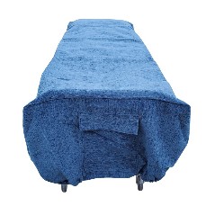 Navy Blue Cot Cover