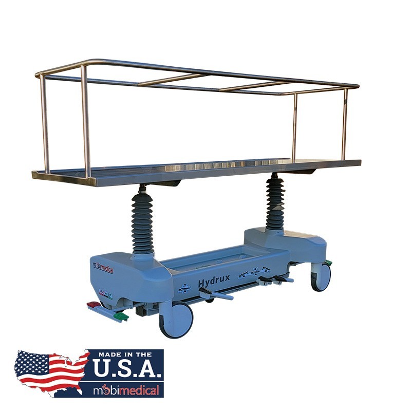 Hydraulic Covered Cadaver Carrier | Trolley