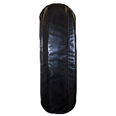 4" Universal Black Plush Mattress Pad