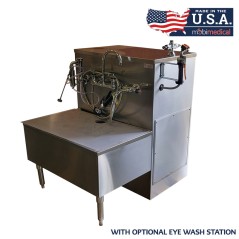 MOBI Stainless Steel Embalming Station with Eye Wash Station